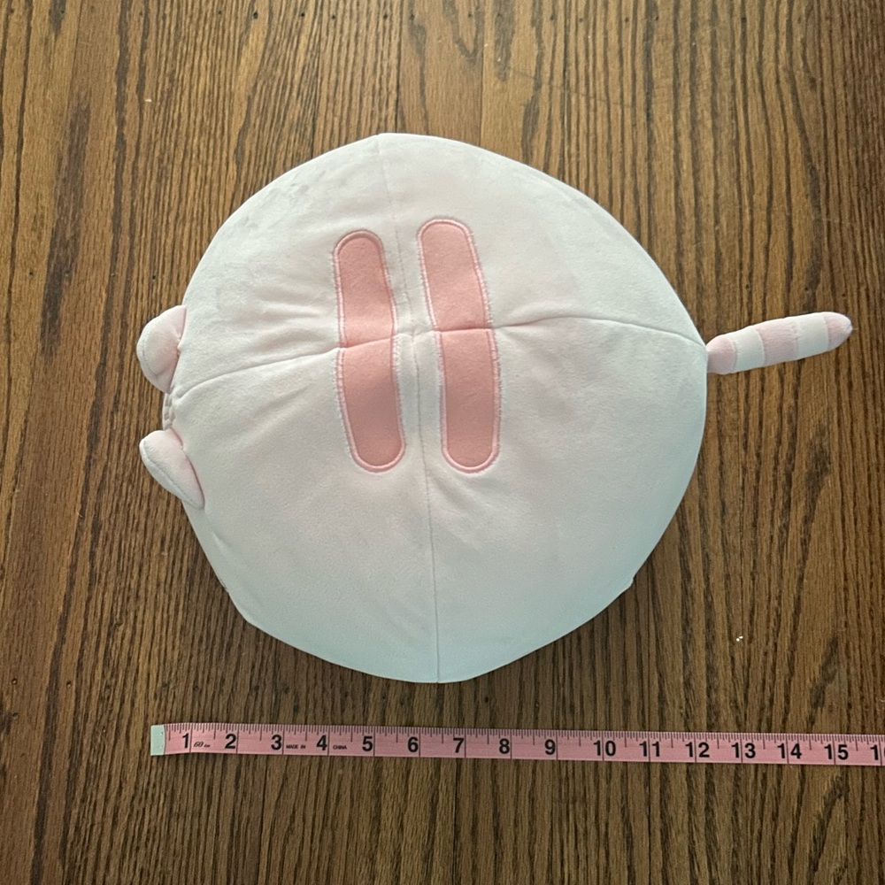 GUND PUSHEEN SQUISHEEN - pink - ronde rose - Picture 3 of 8